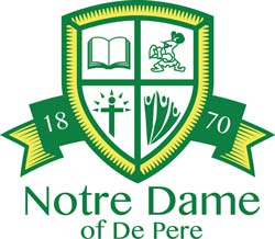 Notre Dame of De Pere Logo